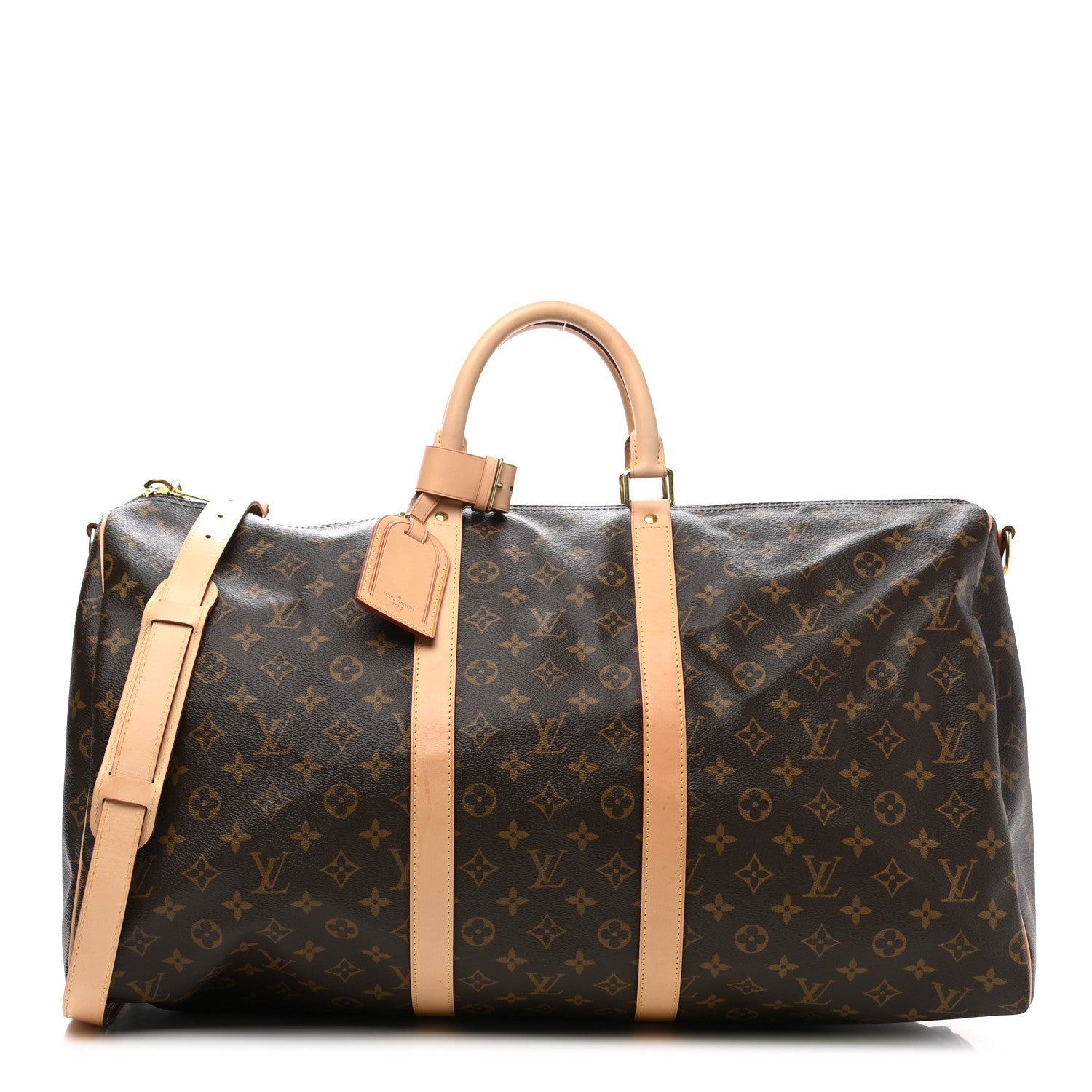 Louis Vuitton Monogram Keepall Bandouliere 55 1 of 15