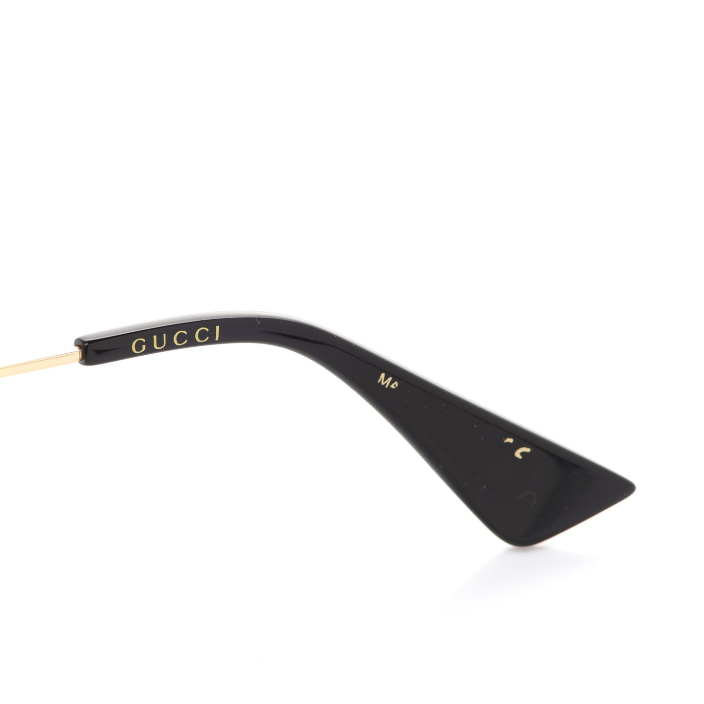 Aviator Sunglasses GG0062S Black Gold