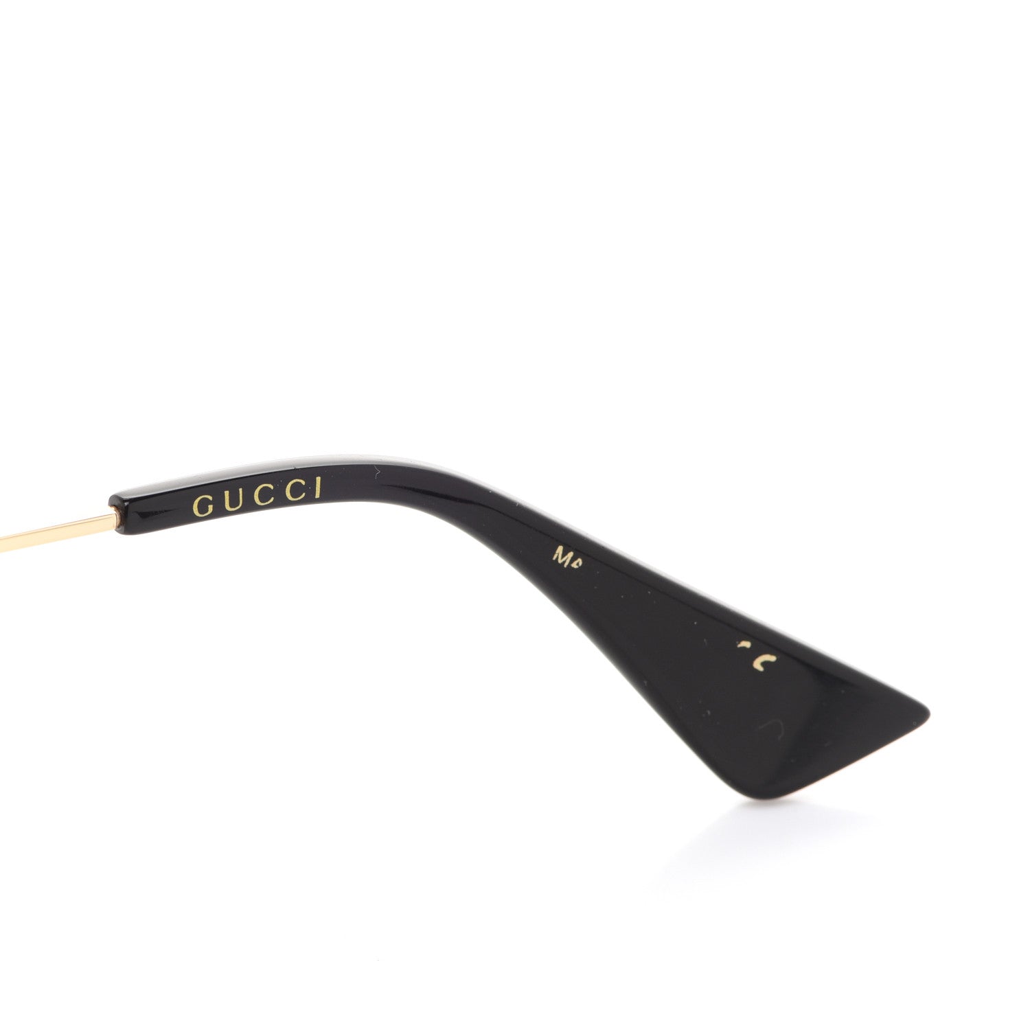 Gucci Aviator Sunglasses GG0062S Black Gold 5 of 7