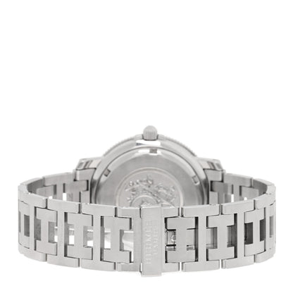 Hermes Stainless Steel 38mm Clipper Diver Quartz Watch White 3 of 4
