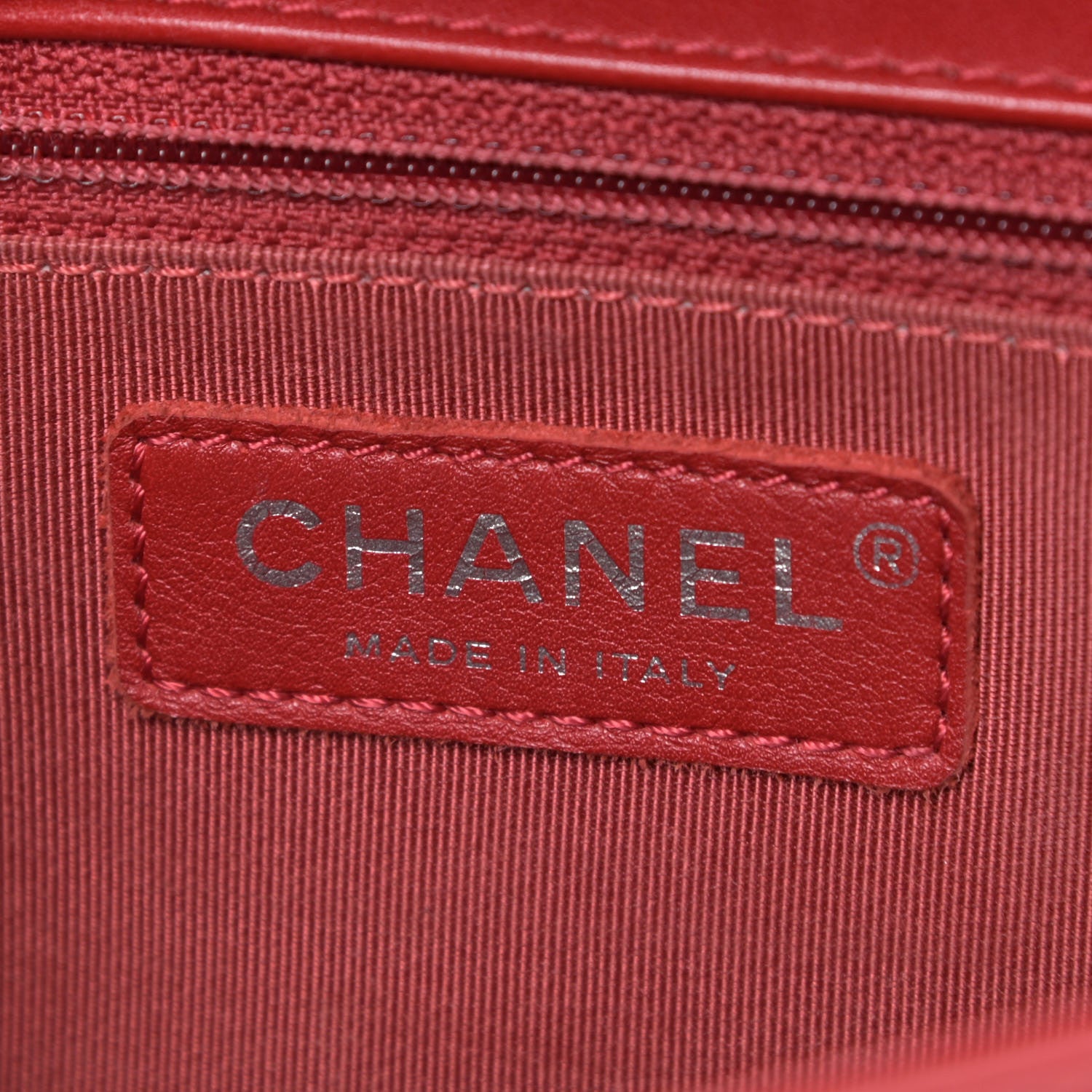 Chanel Lambskin Quilted New Medium Boy Flap Red 8 of 17