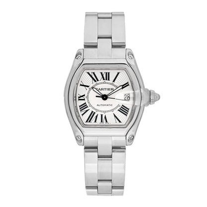 Cartier Stainless Steel 37mm Roadster Automatic Watch 1 of 5