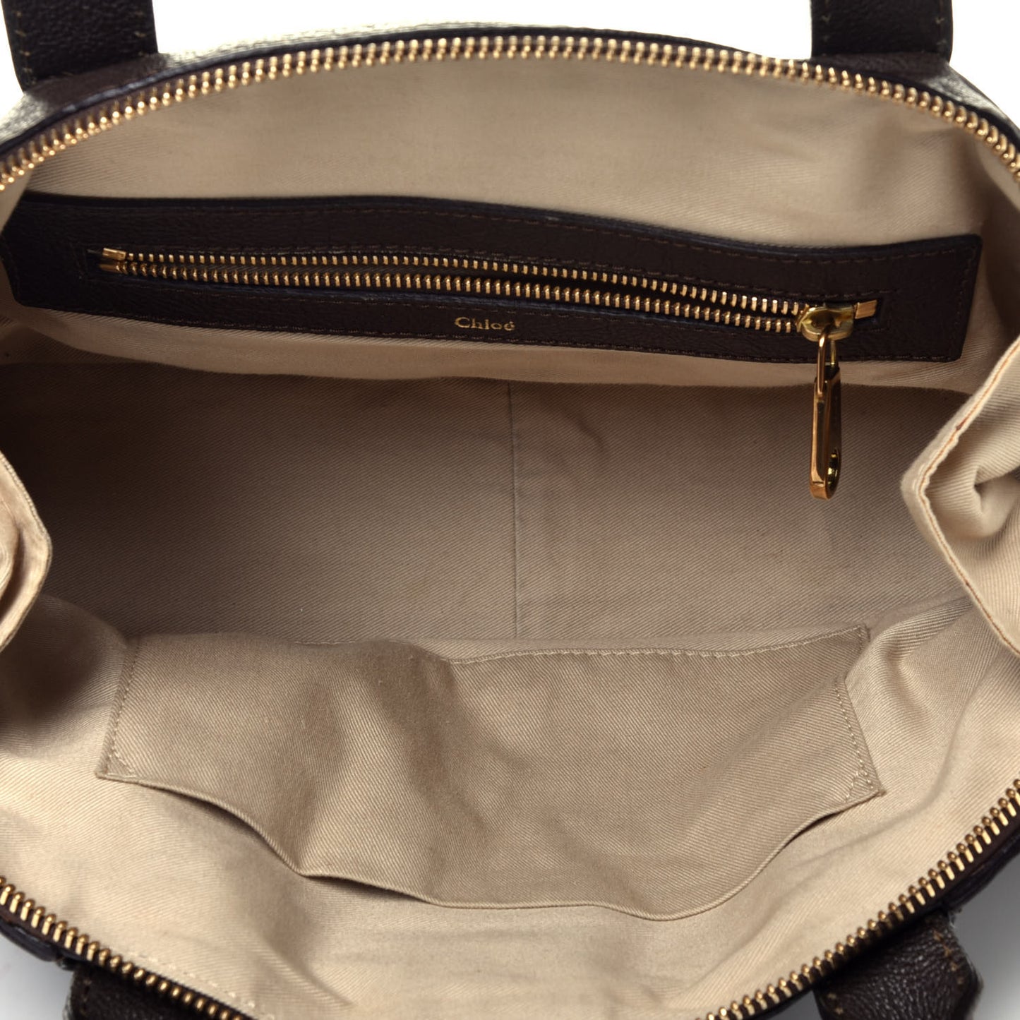 Calfskin Georgia Dome Bag Brown