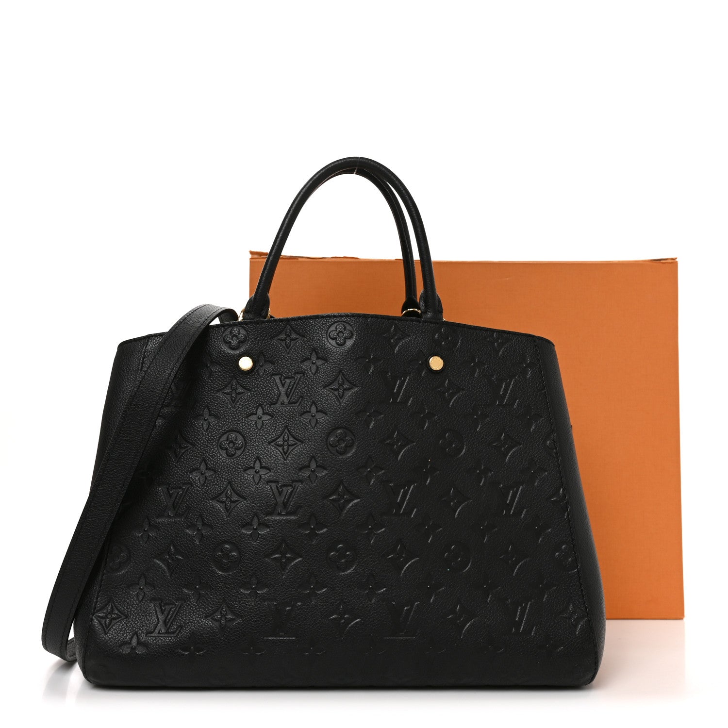 Louis Vuitton Empreinte Montaigne GM Black 9 of 9