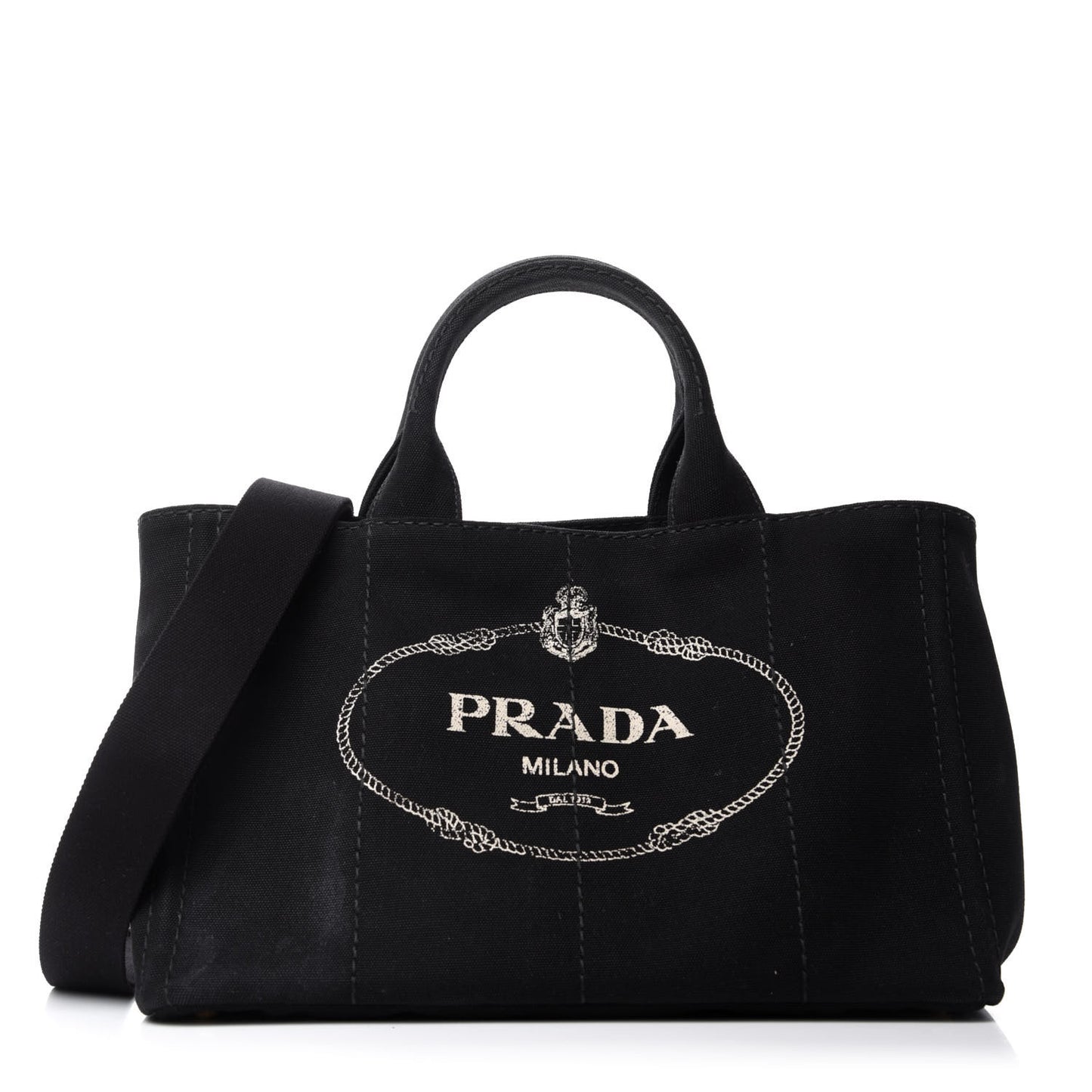 Canapa Logo Tote Black