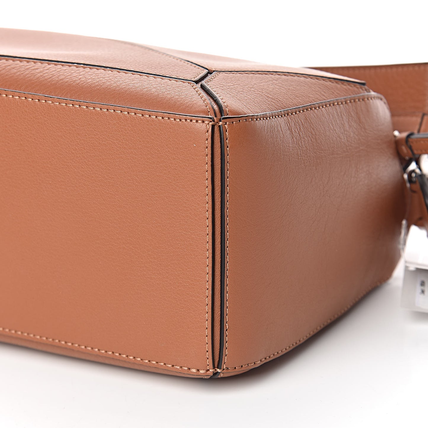 Calfskin Small Puzzle Bag Tan