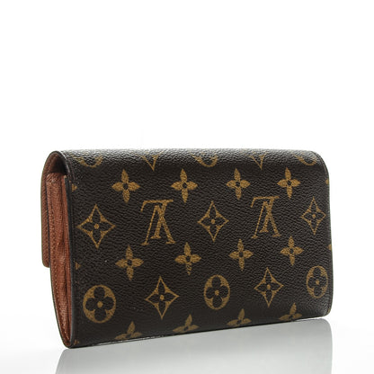 Louis Vuitton Monogram Sarah Wallet 3 of 8