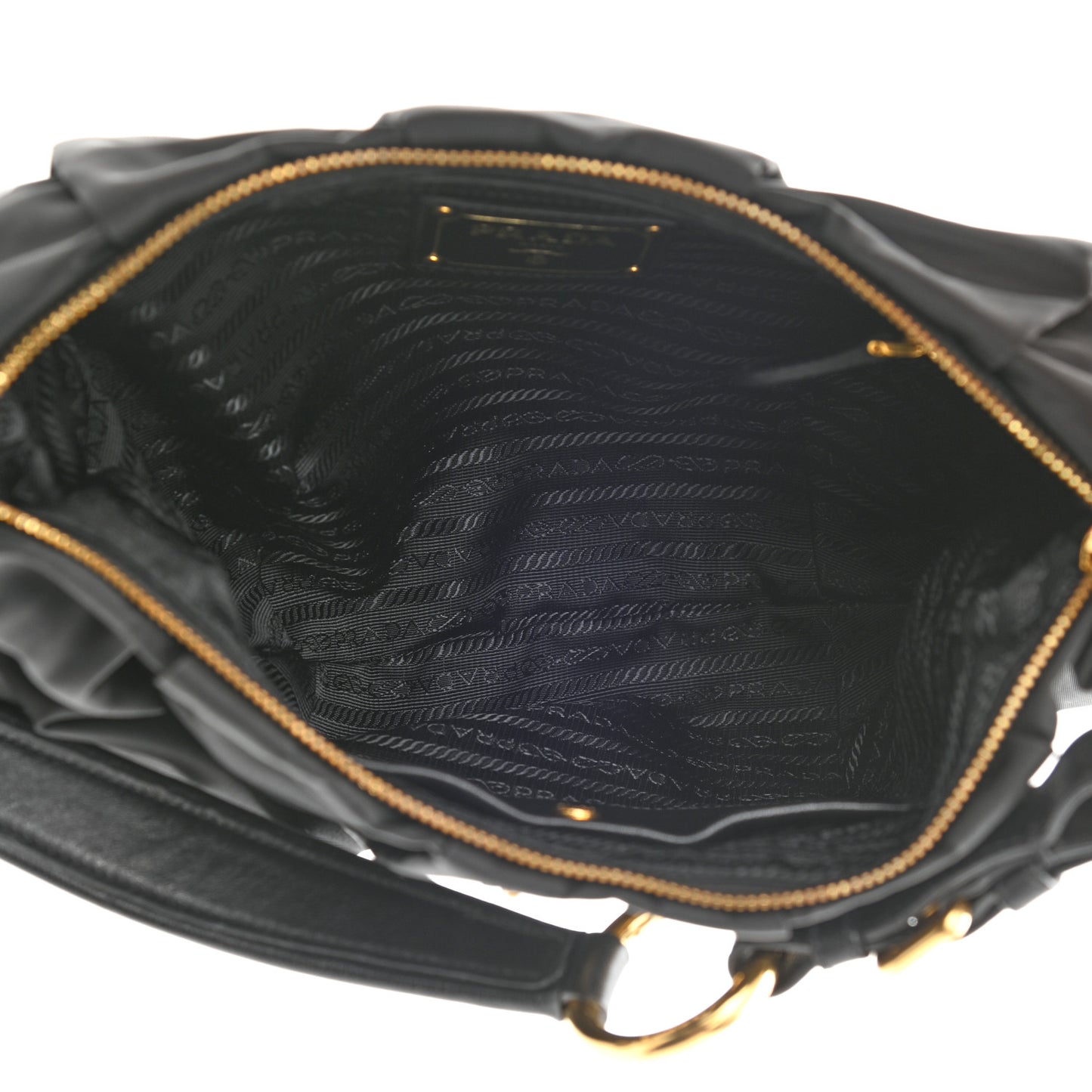 Tessuto Nylon Hobo Black