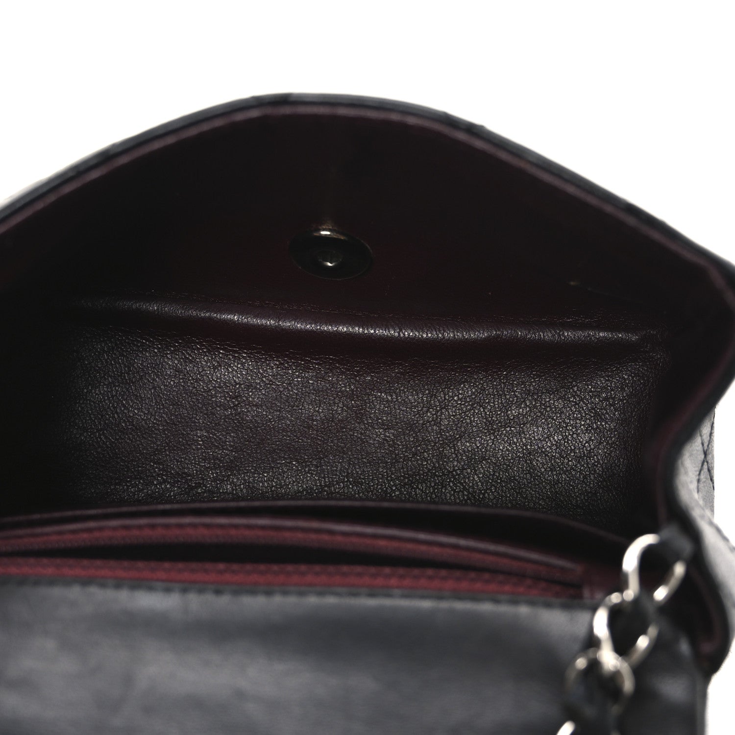 Chanel Lambskin Quilted Mini Square Flap Black 5 of 10