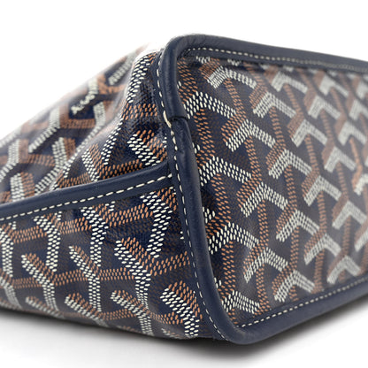 Goyard Goyardine Reversible Mini Anjou Navy 13 of 17