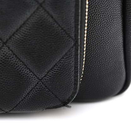Chanel Caviar Quilted Large Business Affinity Shopping Bag Black 11 of 13