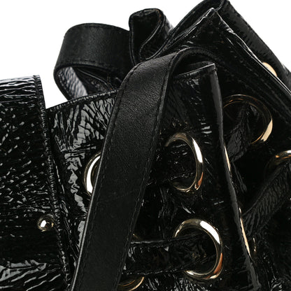 Jimmy Choo Crushed Patent Riki Bag Black 22 of 22