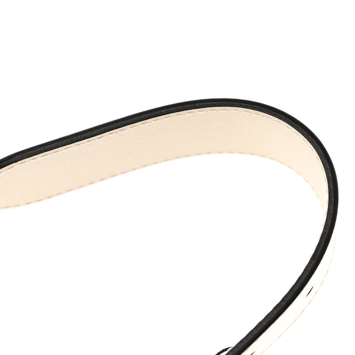 Gucci Nylon Calfskin Sylvie Web Double G 40mm Belt 95 38 Mystic White Hibiscus Red Maritime 6 of 8