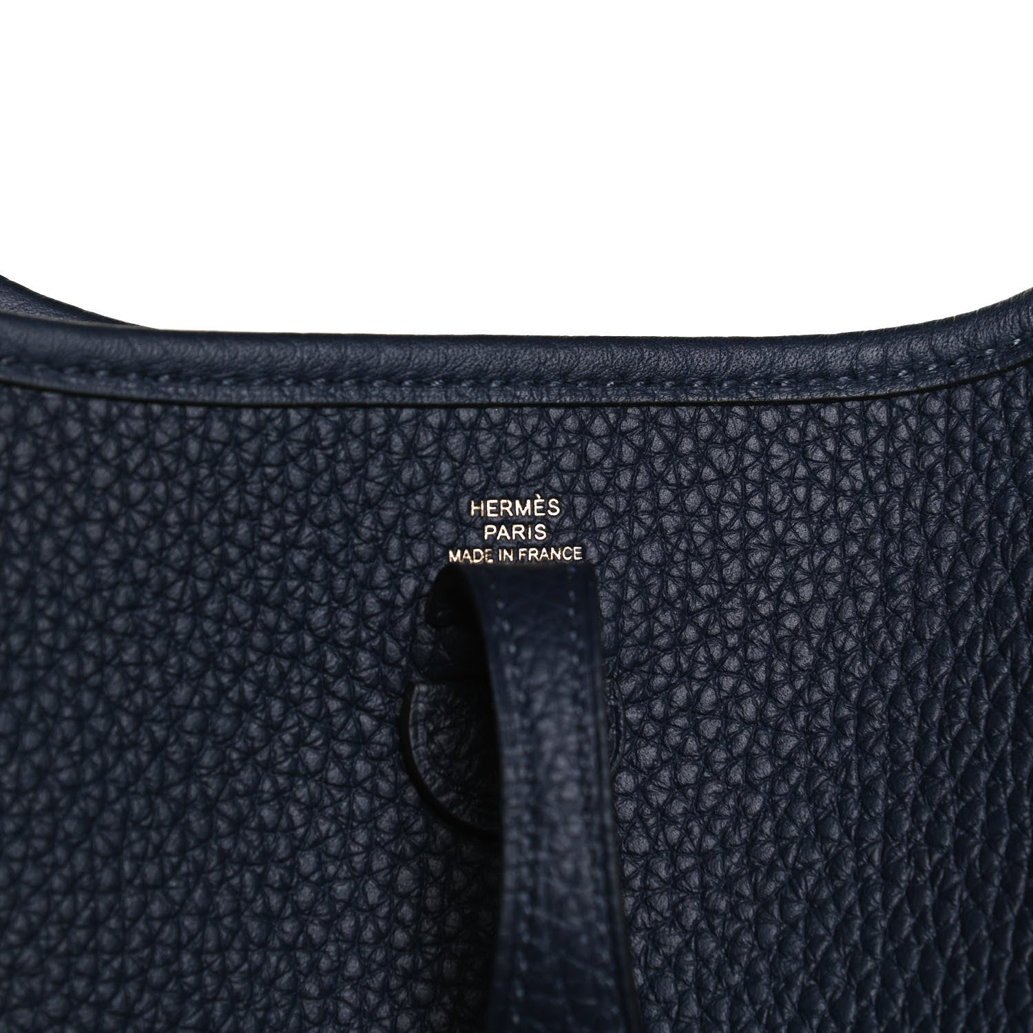 Hermes Taurillon Clemence Amazone Evelyne TPM Bleu Nuit Bleu Indigo 6 of 11