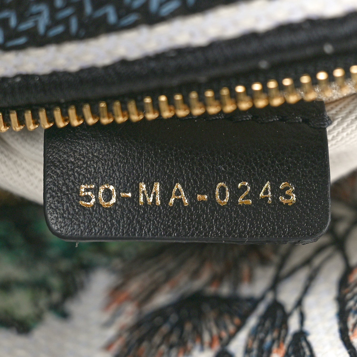 Christian Dior Canvas Embroidered Etoile de Voyage Medium Lady D-Lite Multicolor 7 of 10