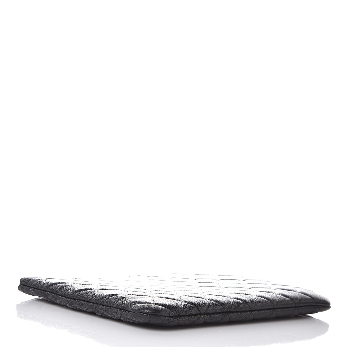 Caviar Quilted Medium Cosmetic Case Black