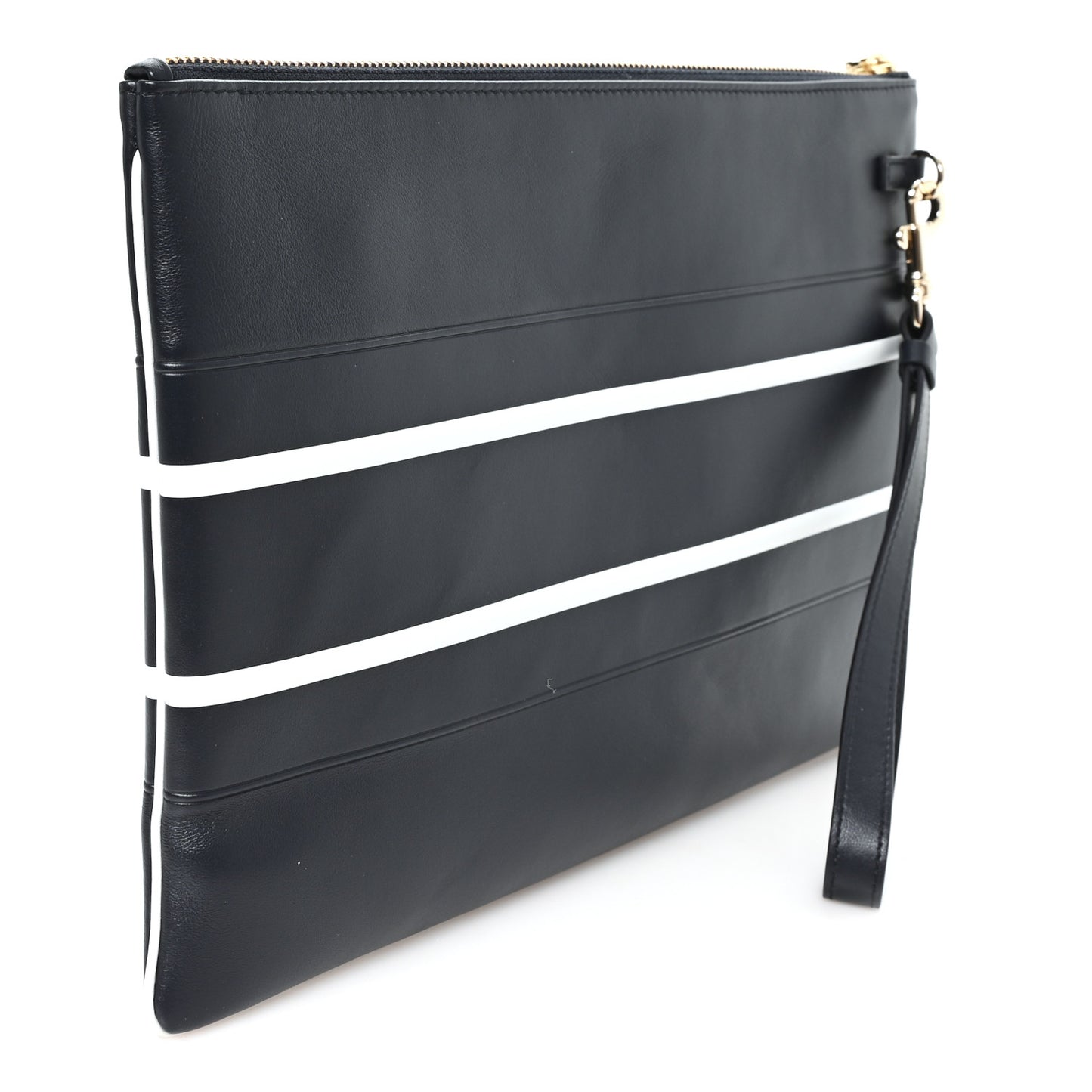 Calfskin Diorissimo Pouch Black