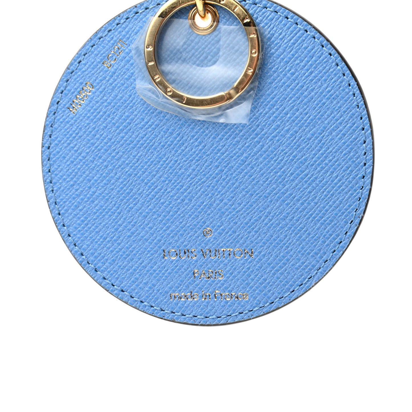 Monogram 2021 Christmas Animation China Wall Bag Charm Key Ring Myosotis Blue