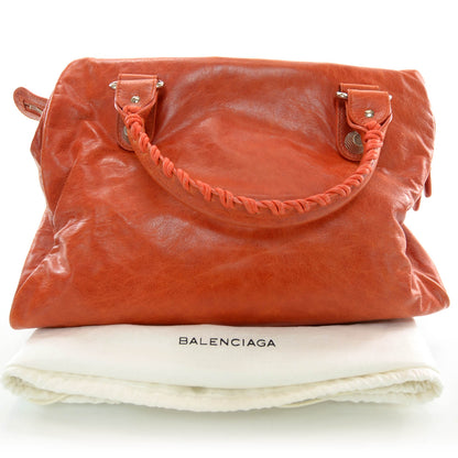 Balenciaga Agneau Giant 21 Silver Hardware Mid Day Mandarine 3 of 9