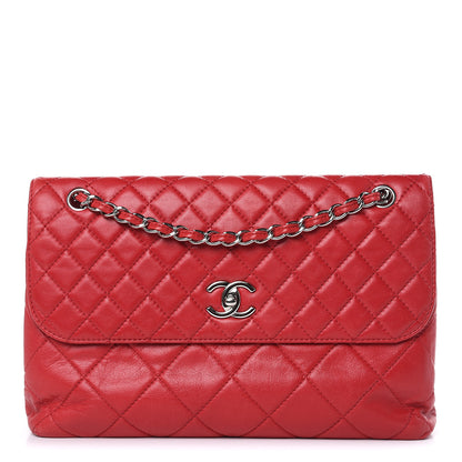 Chanel Calfskin Quilted In The Business Flap Red 1 of 20