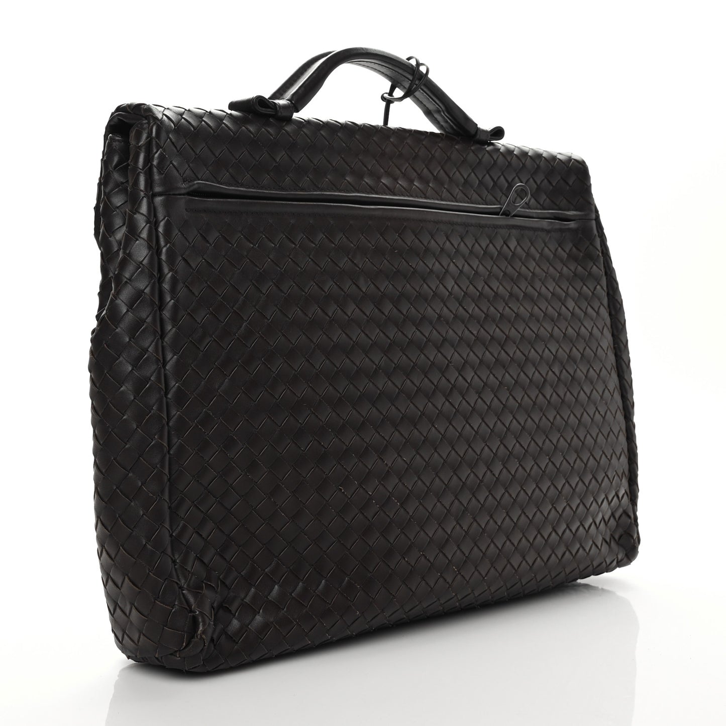Intrecciato VN Briefcase Ebano
