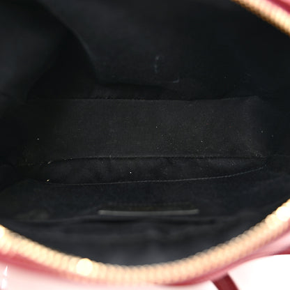 Saint Laurent Calfskin Matelasse Monogram Lou Camera Bag Opyum Red 5 of 10