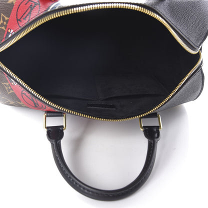 Louis Vuitton Monogram Kabuki Speedy 30 5 of 9