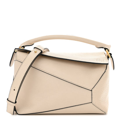 Loewe Goatskin Small Puzzle Edge Bag Angora 1 of 13