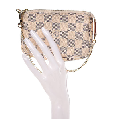 Louis Vuitton Damier Azur Mini Pochette Accessories 2 of 8