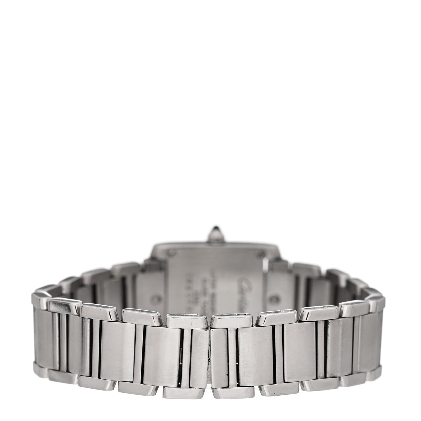 Stainless Steel 20mm Tank Francaise Quartz Watch