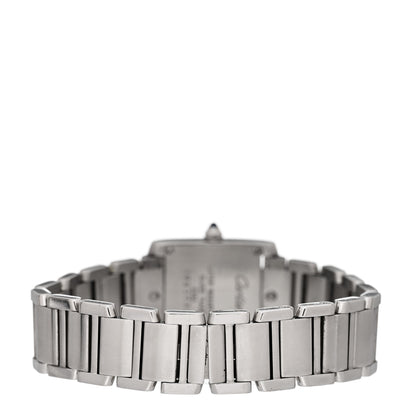 Cartier Stainless Steel 20mm Tank Francaise Quartz Watch 3 of 7