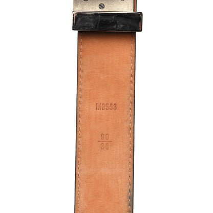 Louis Vuitton Epi LV Initiales Belt 90 36 Black 4 of 8