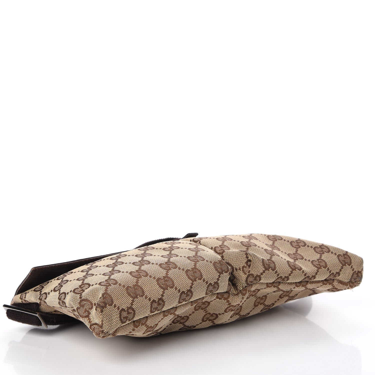 Gucci Monogram Web Belt Bag Dark Brown 4 of 12