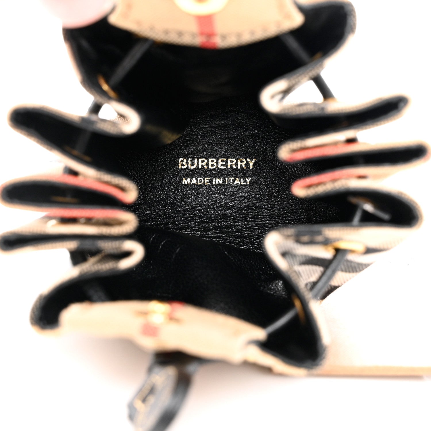 Burberry Vintage Check Key Charm 3 of 6