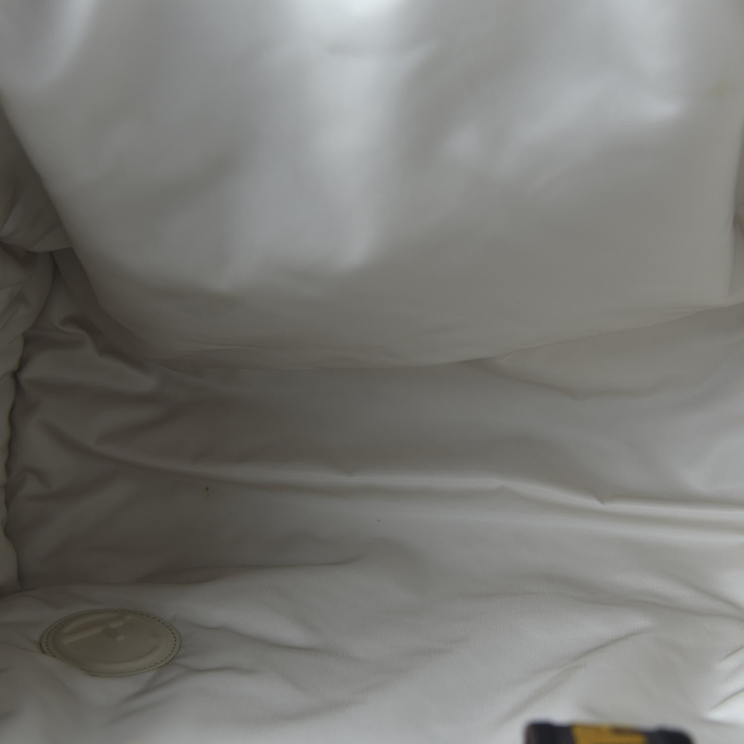 Fendi Nylon Reversible Everyday Tote Black White Tobacco 4 of 14