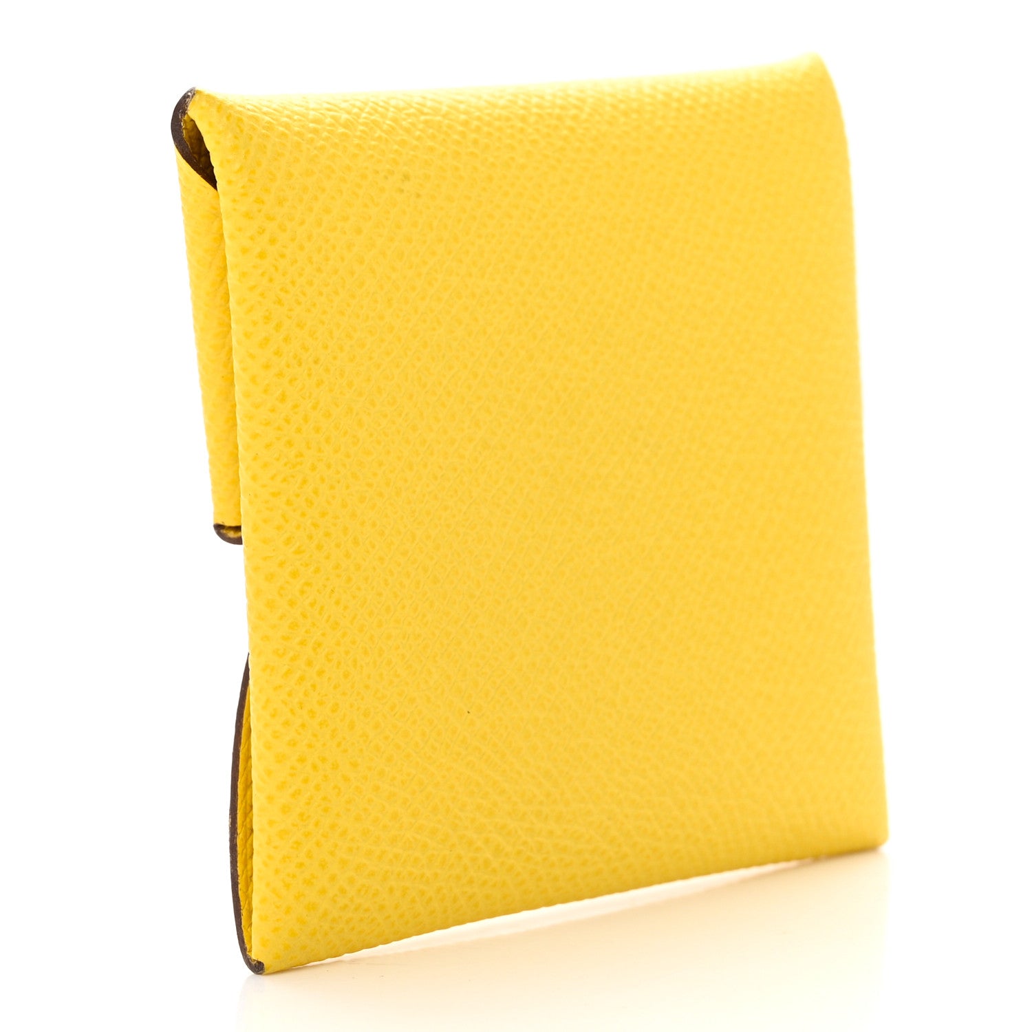 Hermes Epsom Bastia Coin Purse Jaune de Naples 3 of 13