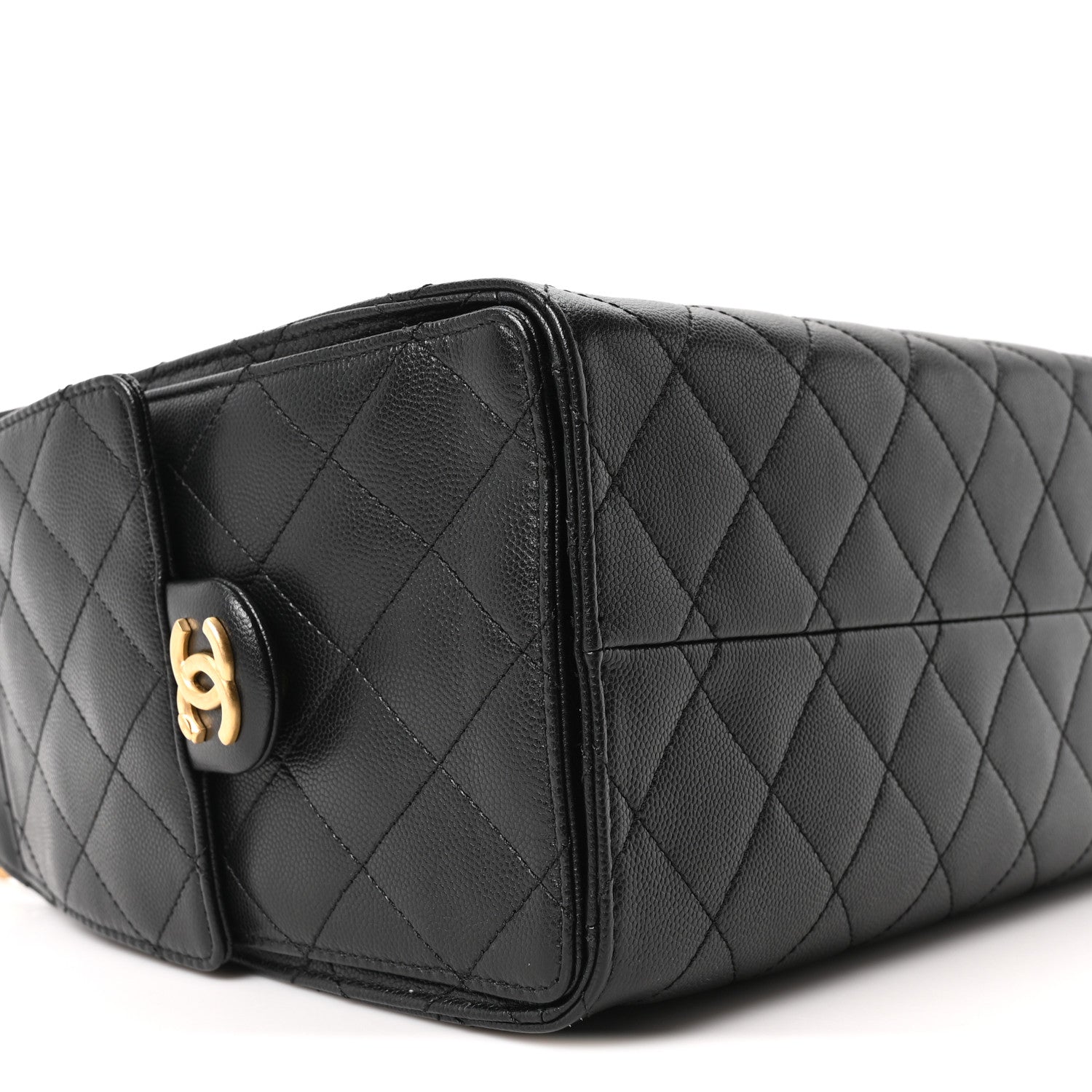 Chanel Caviar Quilted Small Chanel 25 Handbag Black 9 of 11