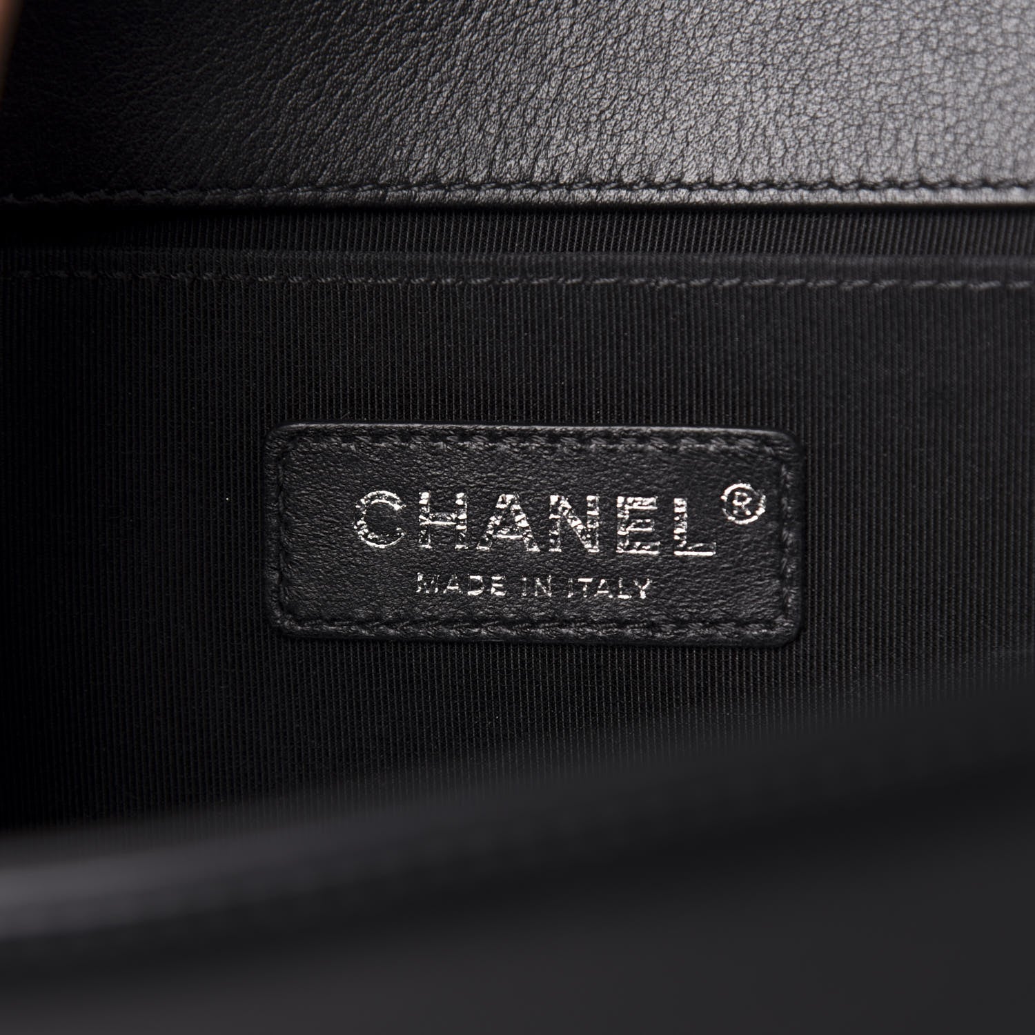Chanel Calfskin Quilted Medium Boy Flap Black 6 of 11