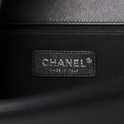 Chanel Calfskin Quilted Medium Boy Flap Black 6 of 11