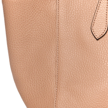 Gucci Dollar Calfskin Small Swing Tote Camelia Mineral Blue 10 of 13