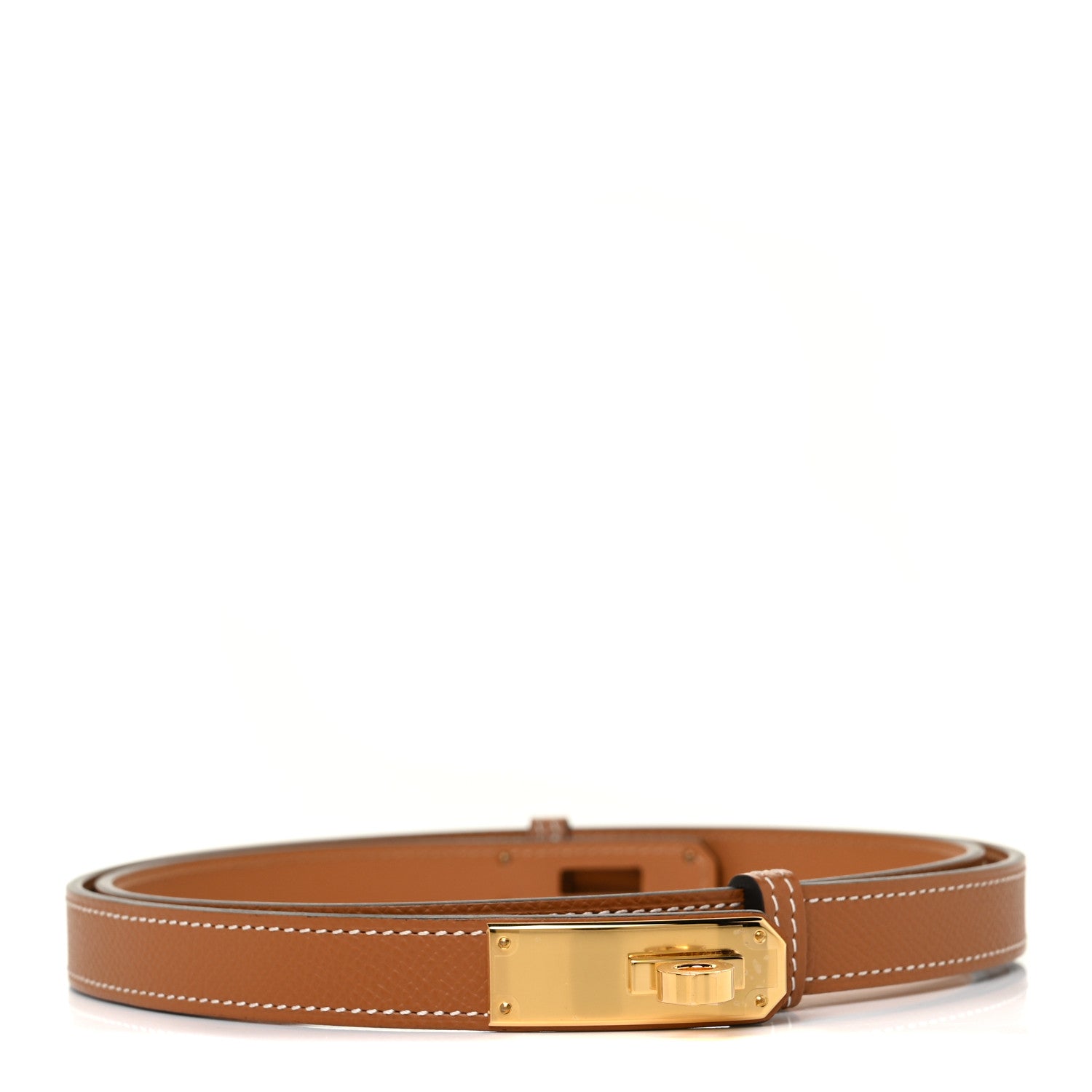 Hermes Epsom Kelly Belt Gold 1 of 4