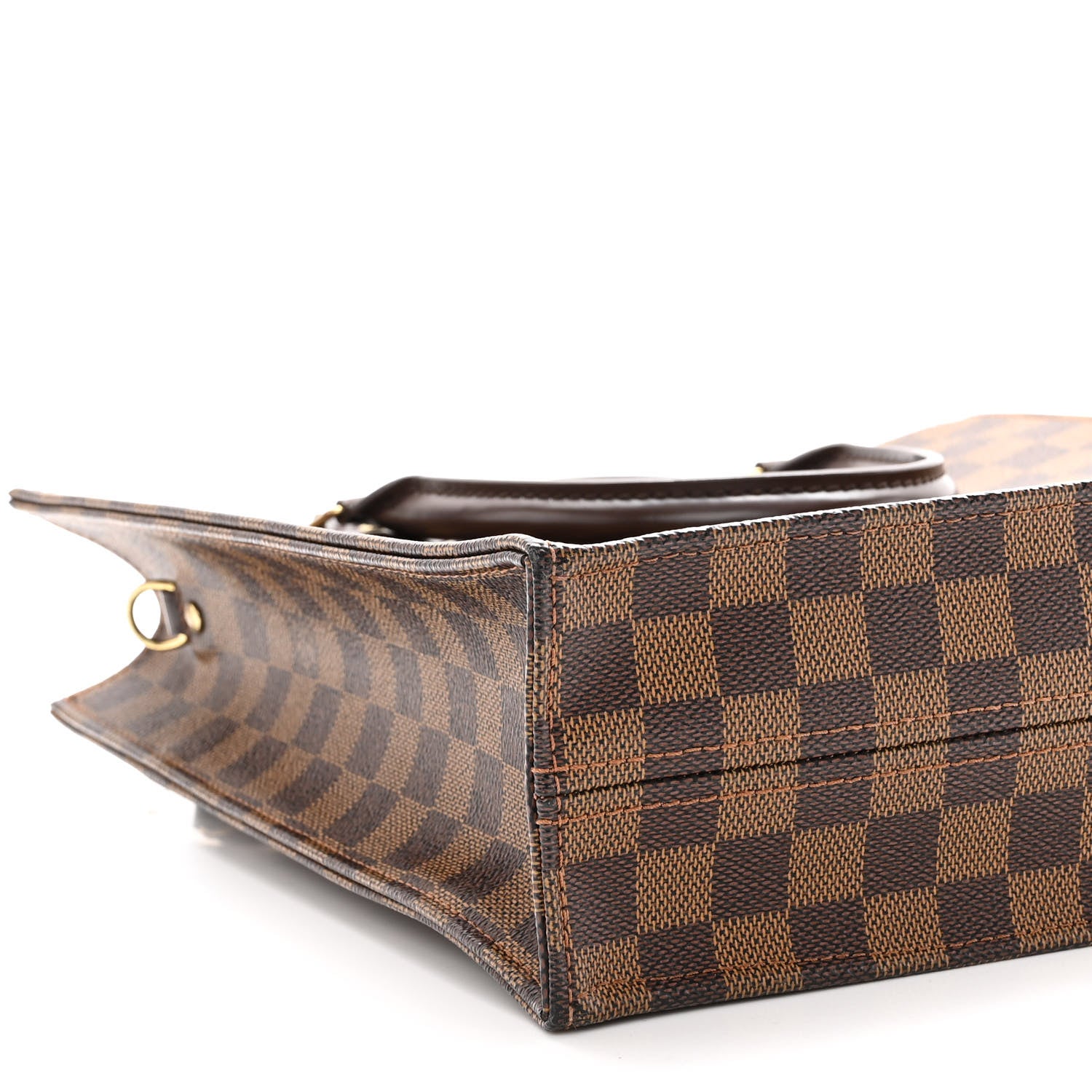 Louis Vuitton Damier Ebene Sac Plat PM 8 of 9