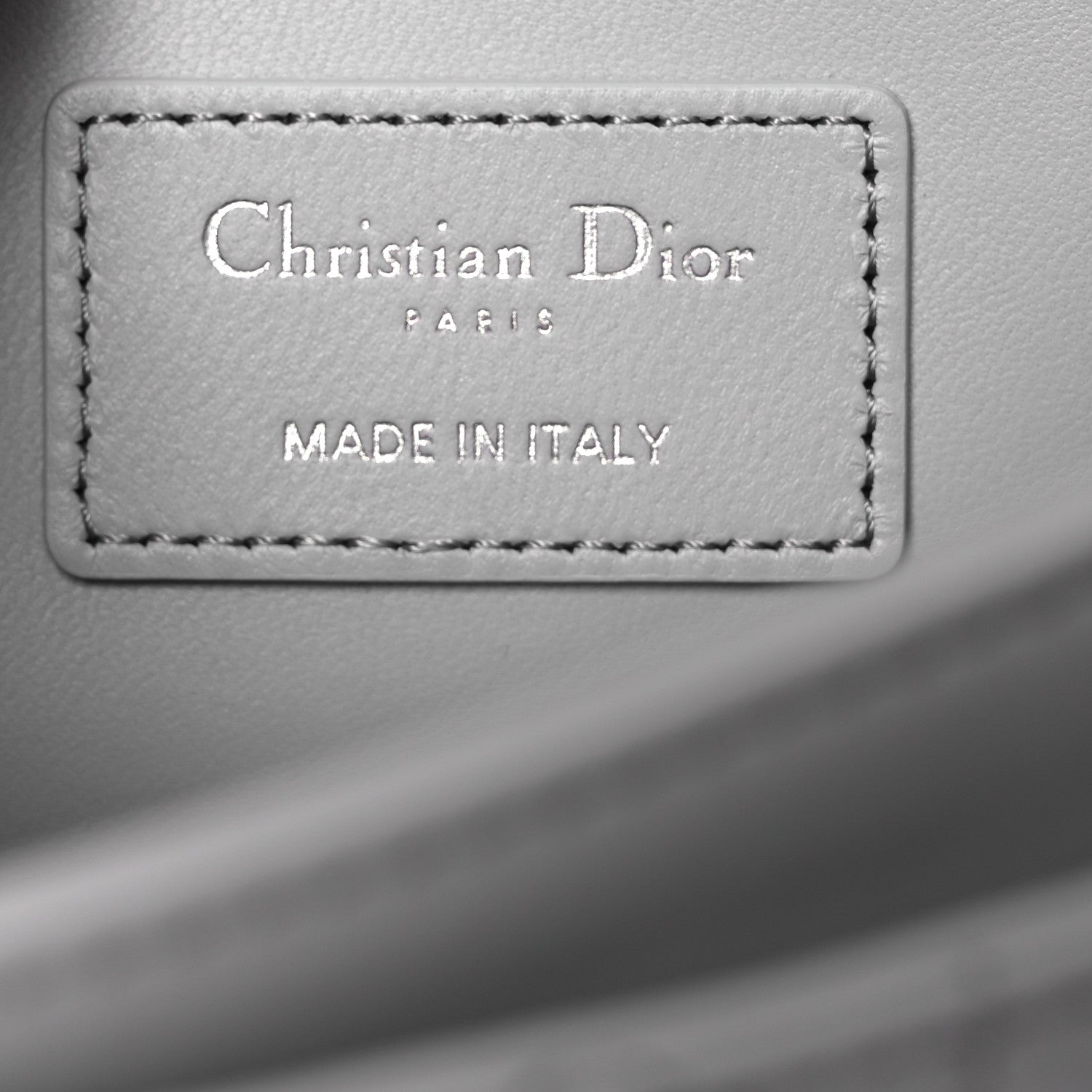 Christian Dior Lambskin Cannage My Dior Top Handle Bag Cloud Blue 6 of 10