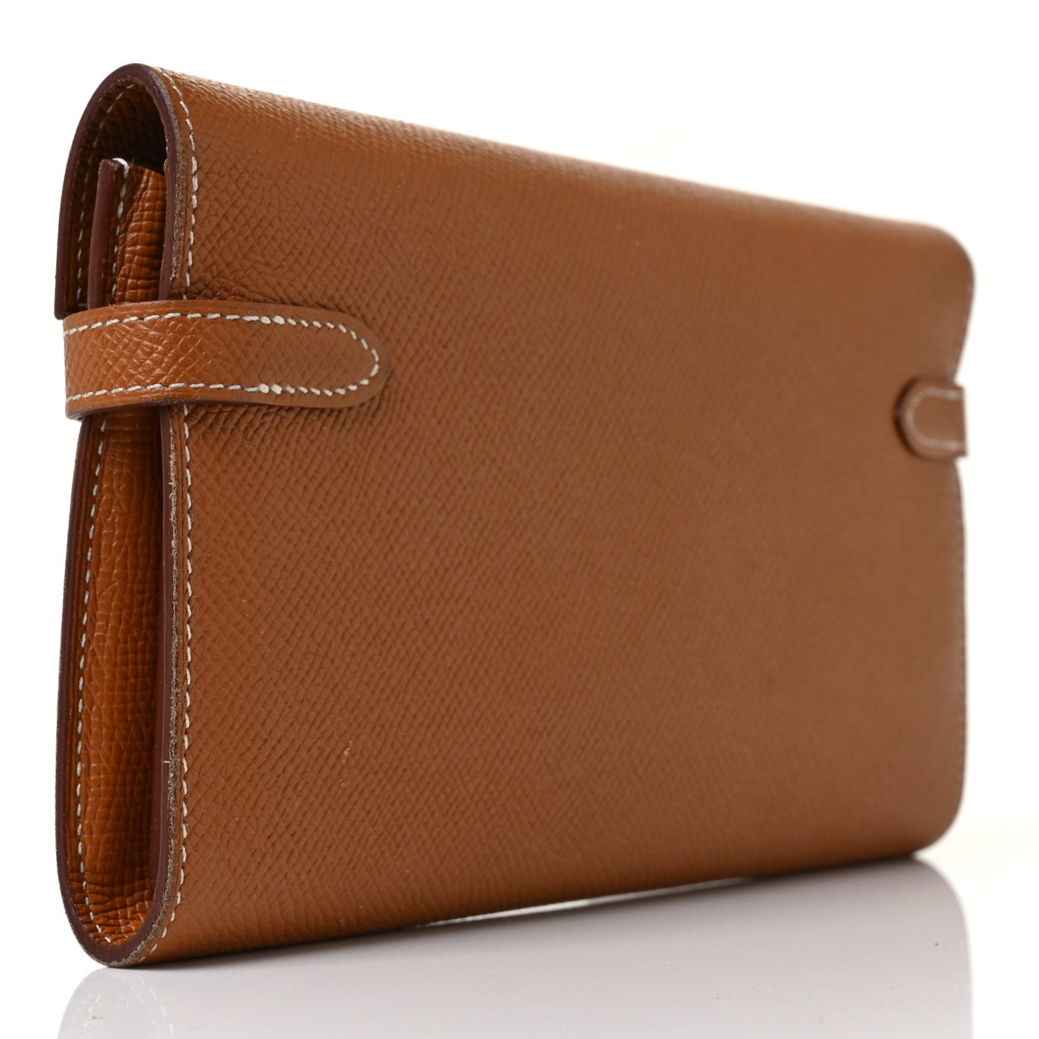 Hermes Epsom Kelly Longue Wallet Gold 4 of 9
