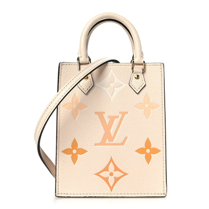 Louis Vuitton Empreinte Monogram Giant By The Pool Petit Sac Plat Cream Saffron 1 of 10