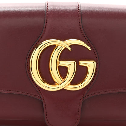 Gucci Vitello Palmellato Lux Small Arli Flap Shoulder Bag Vintage Bordeaux 9 of 13