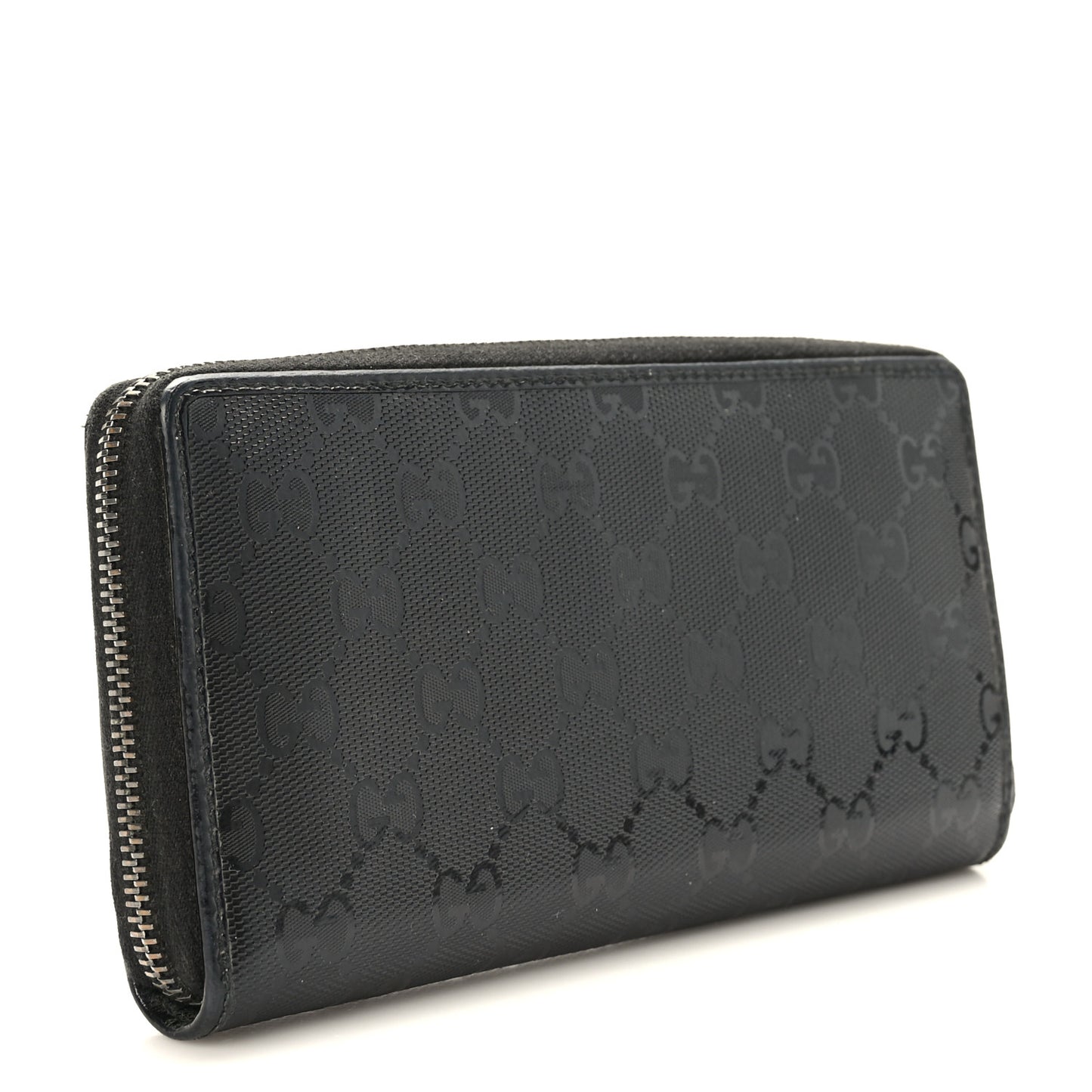 Imprime Monogram GG Pierce Zip Around Wallet Black