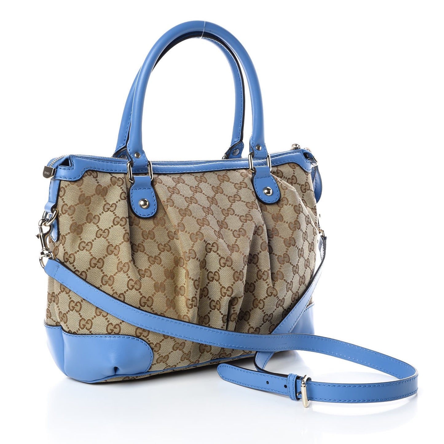 Monogram Medium Sukey Top Handle Blue