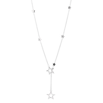 Tiffany Sterling Silver Star Lariat Necklace 1 of 5