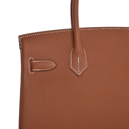 Hermes Togo Birkin 30 Gold 11 of 36